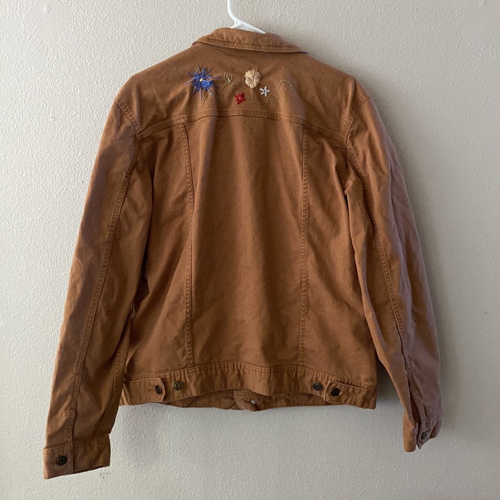 Embroidered chore jacket - Picture 6 of 10